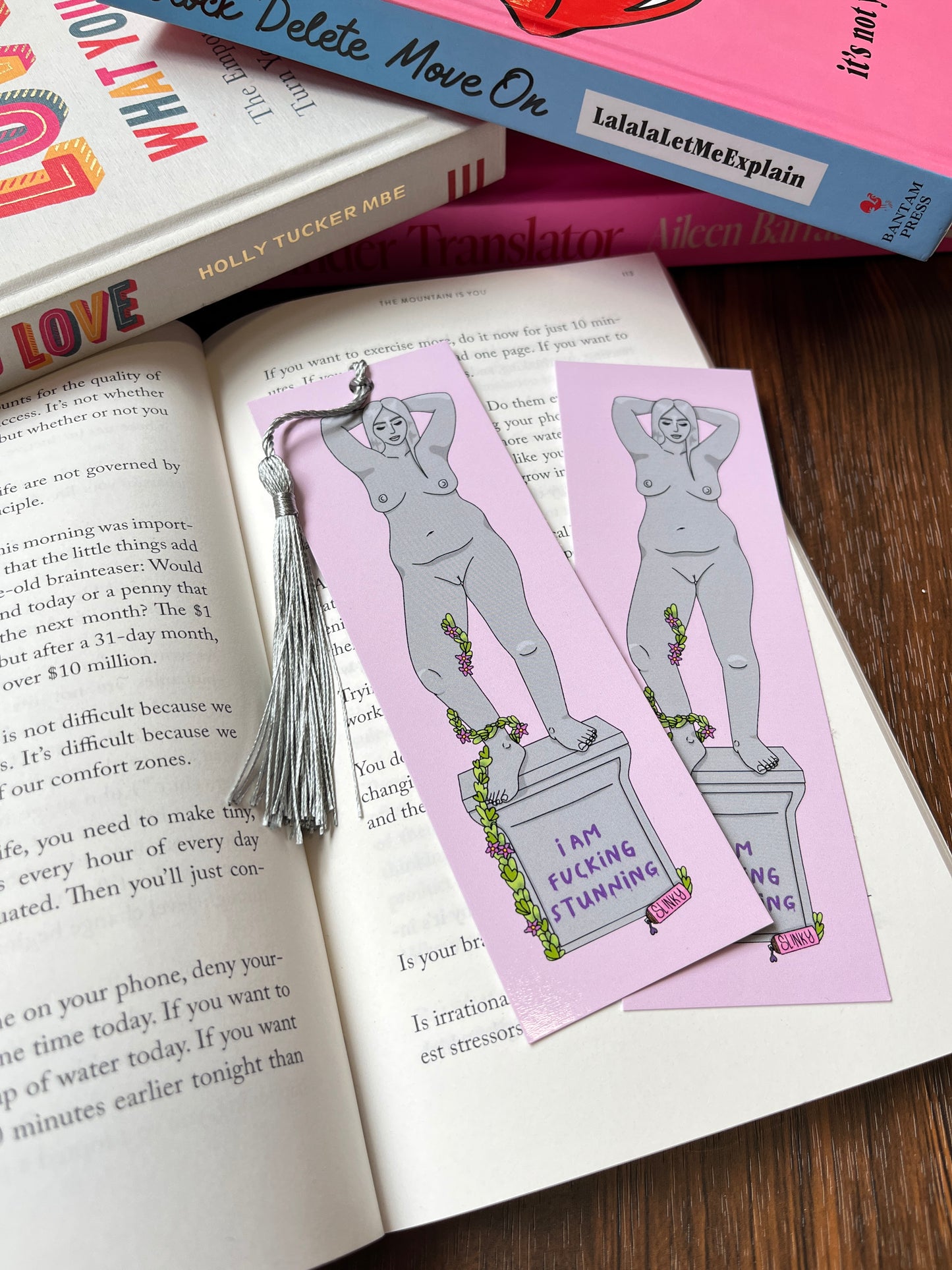 I am Fucking Stunning Tassel Bookmark