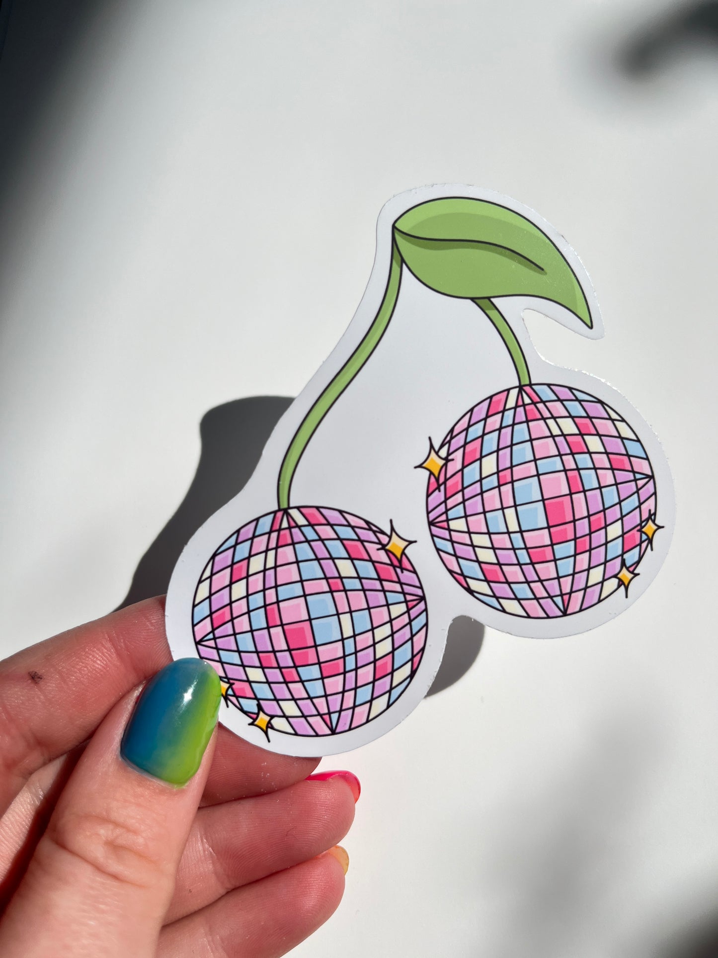 Disco Cherries Sticker