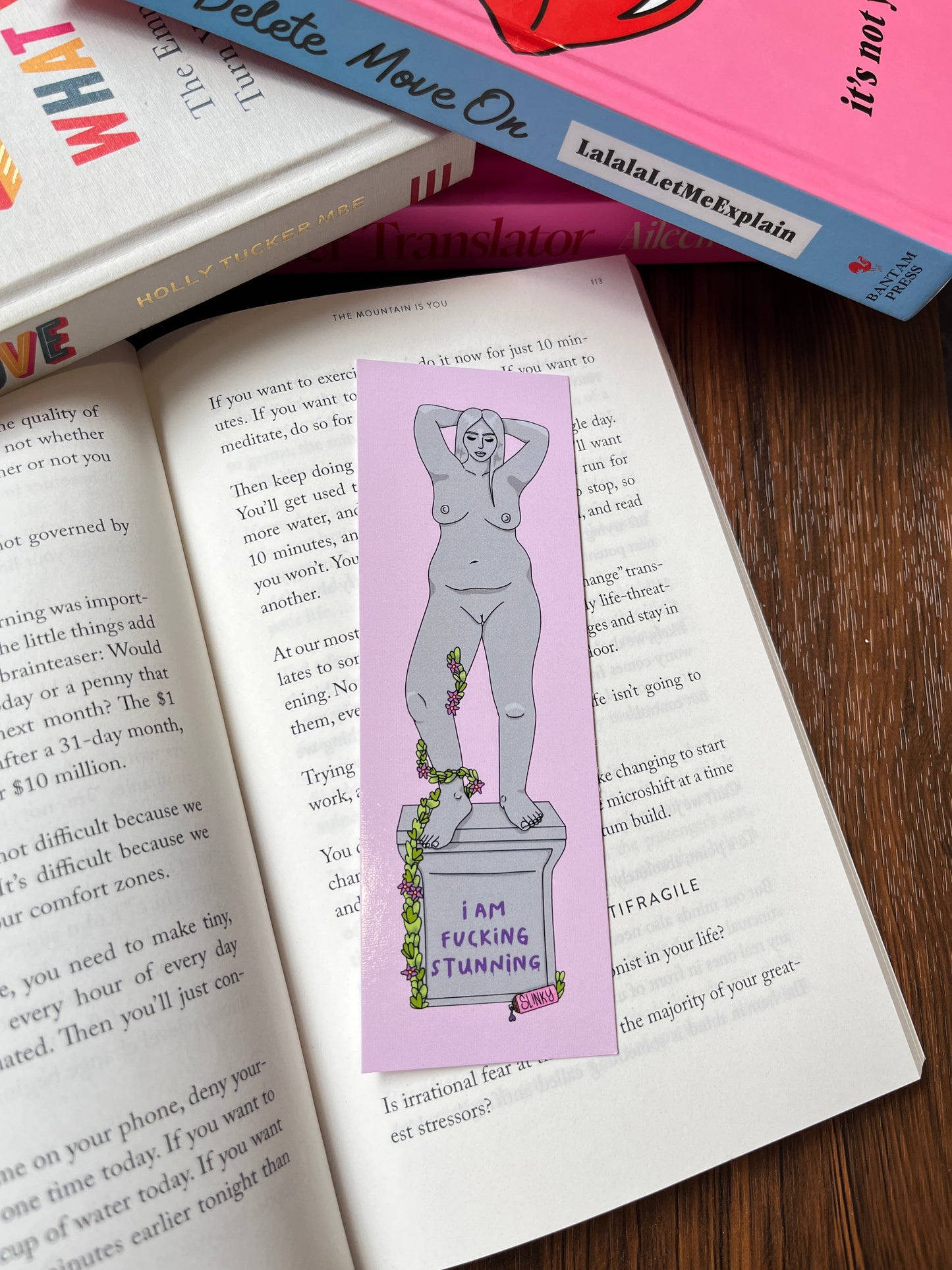 I am Fucking Stunning Tassel Bookmark