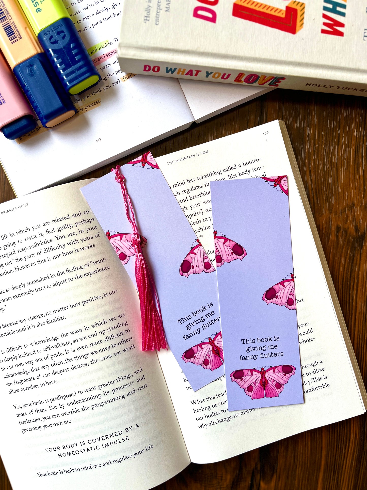 Fanny Flutters Tassel Bookmark