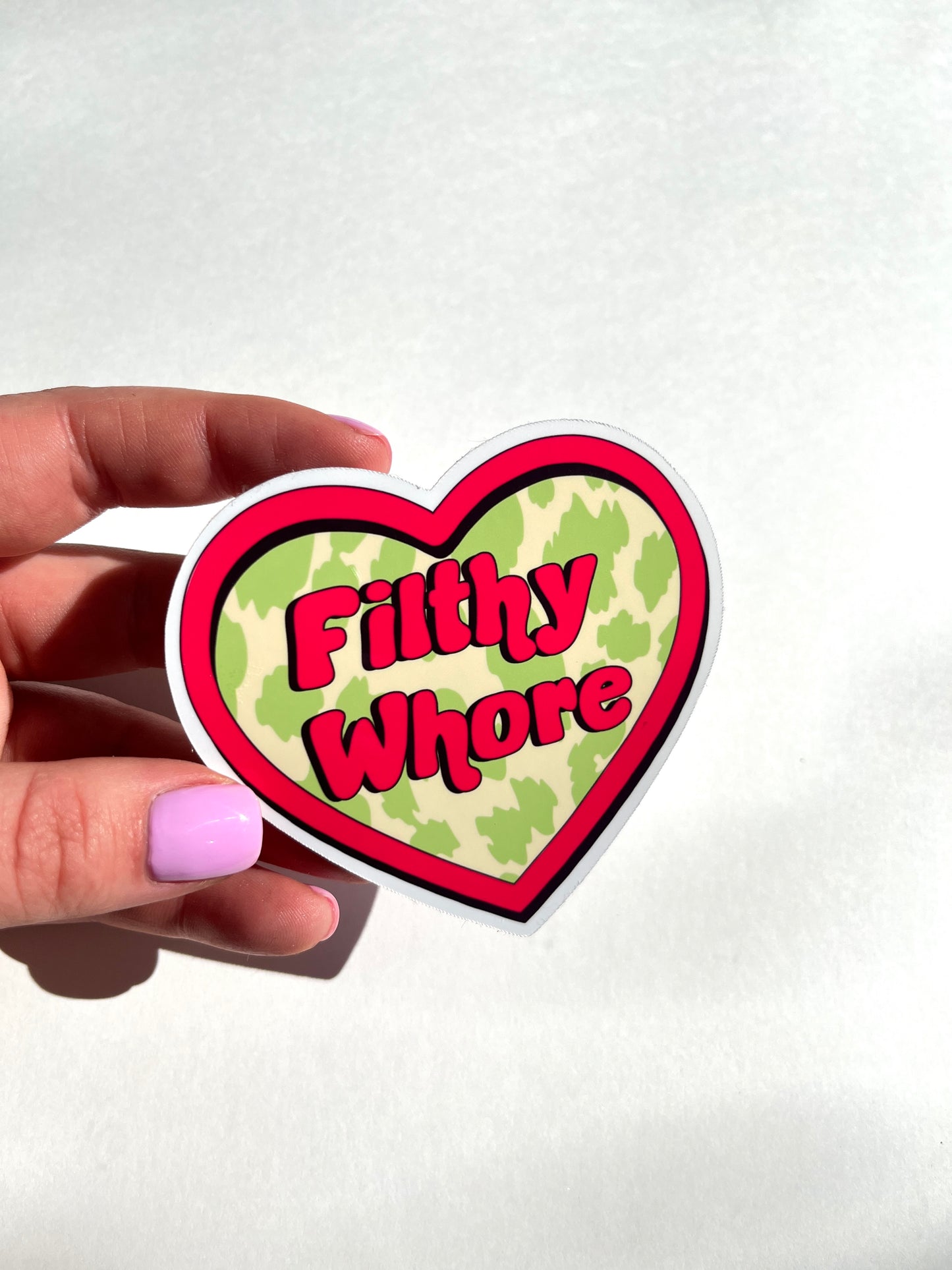 Filthy Whore Sticker