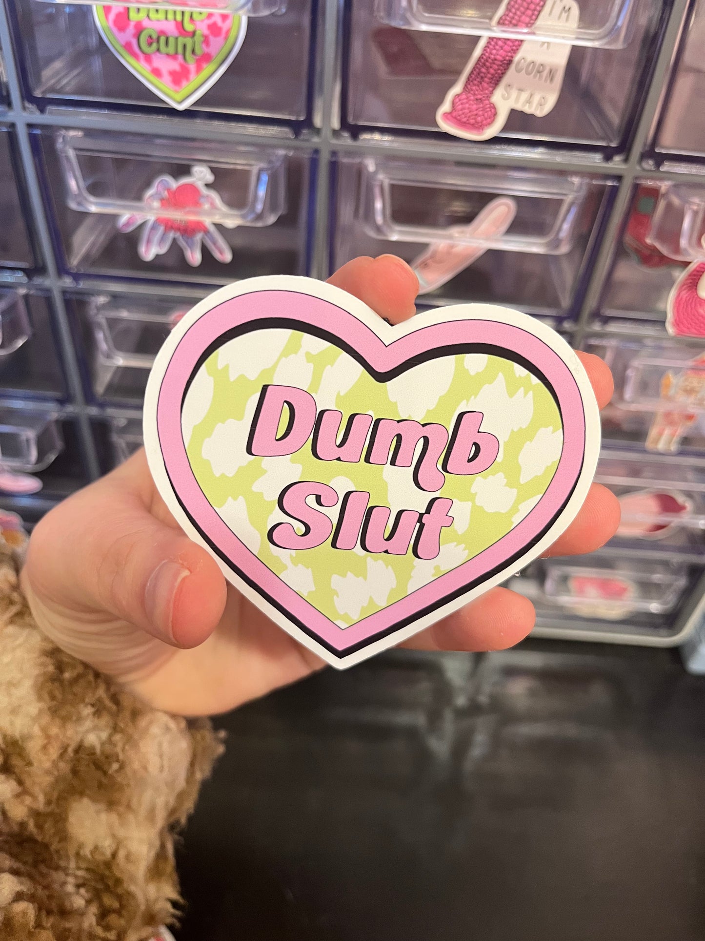 Dumb Slut Sticker